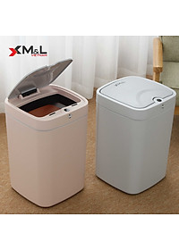 Thùng rác thông minh cảm ứng 18 lít M&L B-JA-18 phong cách sang trọng, đẳng cấp, tiện lợi