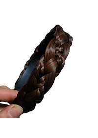 Bờm cài tóc thắt bím tóc giả kiểu mới