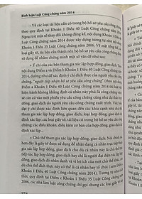 Bình Luận Luật Công Chứng Năm 2014 