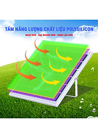 Đèn Năng Lượng Mặt Trời 200W- Đèn Chống Lóa 200W  | Sản phẩm sử dụng 100% năng lượng mặt trời, có điều khiển từ xa tiện lợi và thông minh