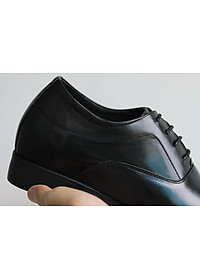 Giày Tây Nam Tăng Chiều Cao Da Bò Mã GC02 , Tăng Cao 6.5 Cm