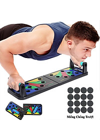 Dụng Cụ Hít Đất Cao Cấp Cải Tiến 22 Trong 1 - Nhiều Bài Tập Hơn Kèm Miếng Chống Trượt - Có Thể Tháo Rời Cất Gọn - Dụng Cụ Chống Đẩy 22in1 (20 lỗ) Chính Hãng dododios