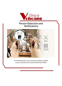 Camera Wifi TP-Link Tapo C212 Độ Phân Giải 2K QHD Quay/Quét 360 Độ Hỗ Trợ Cổng LAN - Hàng Chính Hãng