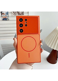 Ốp Lưng Từ Tính Cho Galaxy S25 Ultra / S24 Ultra Nhựa Cứng Mờ Tráng Gương - BUM STORE GALAXY CASE