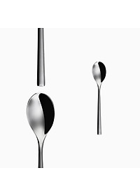 Bộ 6c Muỗng Cà Phê 107006 - Inox 304 Stainless Steel 18/10 Đồ dùng bàn tiệc nhà hàng khách sạn cao cấp (Set of 6pcs Coffee spoon SS18/10)
