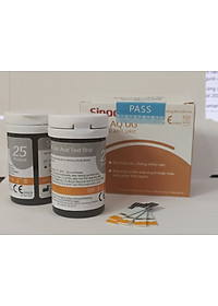 BỘ MÁY ĐO ĐƯỜNG HUYẾT VÀ AXIT URIC ( BỆNH GÚT ) 2 TRONG 1  KÈM 100 QUE KIM