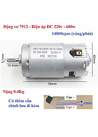 Động cơ DC220v công suất lớn 400w hoặc 600w