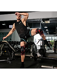 Băng quấn bó gối ( 1 cái ) bảo vệ đầu gối , khớp gối 2 trong 1 , Giúp tránh chấn thương , tăng khả năng vận động linh hoạt CLEACCO  - Hàng chính hãng BORO SPORT