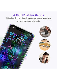 Hộp khử khuẩn cá nhân công nghệ UV-CLEAN pin sạc HoMedics SAN-PH100 (Hàng nhập khẩu USA)