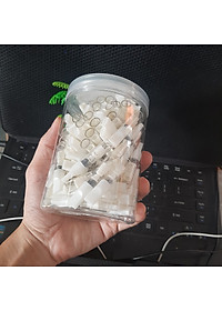 Hộp 100 tẩu lọc thuốc bảo vệ sức khỏe tinh thể nano và than hoạt tính, Shop Thành Nhi STN100