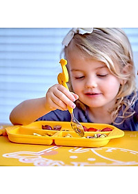 Bộ thìa nĩa ăn dặm cho bé Marcus & Marcus, từ 3 tuổi