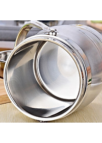  Cặp Lồng Inox 3 Tầng 1.4 - 2 Lít -Cặp Lồng  Đựng Cơm Cháo Phở Giữ Nhiệt Cao Cấp - Cà Mên Inox - Hàng Loại 1 - Chính Hãng MINIIN