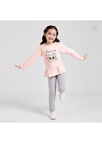 Bộ bé gái BIGFOX - MISS MEOW thu đông  size đại, bộ dài tay cho bé phong cách Hàn Quốc in thỏ đeo kính THIS IS ME 11 - 38 kg
