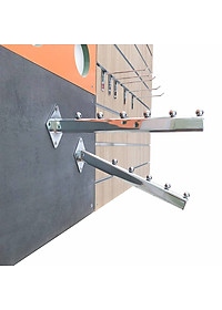 Giá treo Oval nghiêng gắn tường SMLIFE