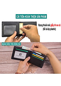 Combo ví thắt lưng nam CB101 Bụi Leather – da bò thật 100%, bảo hành 12 tháng