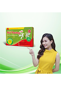 Nữ Vương New Vinh Gia Hỗ Trợ Cân Bằng PH Vùng Nhạy Cảm, Giảm Khí Hư, Ngứa Vùng Nhạy Cảm, Phòng Ngừa Các Bệnh Phụ Khoa Hộp 30 Viên