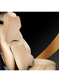 Gối tựa đầu xe ô tô cao cấp bảo vệ cổ, lưng, cột sống khi lái xe