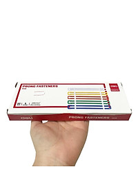 Nẹp Tài Liệu Nhựa 80mm - Deli 5548 (50 Nẹp - 5 Màu)