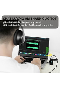 Micro thu âm không dây Saramonic Blink500 ProX B1 - Thiết bị ghi âm dành cho một người công Nghệ 2.4GHz độ trễ 8ms - Hàng chính hãng