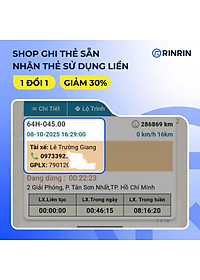 Thẻ lái xe đa năng RFID. Quẹt được tất cả hãng hộp đen. Shop có tích hợp sẵn cho tài xế, hoặc hướng dẫn tích hợp tại nhà