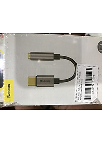 Jack chuyển Type C to 3.5 chính hãng Baseus chính hãng