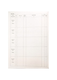 Sách ND - Combo 5 cuốn Sổ ghi đầu bài Tiểu học (B11)