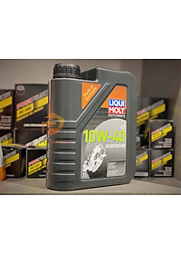 Combo nhớt xe tay ga Liqui Moly Scooter 10W40 20832 1 Lít và nhớt hộp số Liqui Moly Gear Oil Scooter 150ml