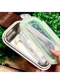 COMBO Bộ 3 Hộp BẢO QUẢN thực phẩm INOX 304 có NẮP. Dụng cụ đựng chứa trữ ĐA NĂNG trong tủ lạnh AN TOÀN SỨC KHOẺ. Thố Lạnh bảo quản thực phẩm tránh mùi, chống hư hao thực phẩm