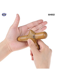 COMBO bộ 5 Dụng Cụ day ấn Huyệt Mát xa toàn thân kiểu Thái bằng gỗ Bách Xanh (MH850) Có mùi thơm nhẹ Chăm sóc sức khỏe