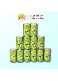 Sấu nguyên quả ướp đường Minh Trung 365g - Sấu 12 (combo 12 lon)
