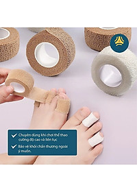 COMBO 2 CUỘN Băng vải quấn bảo vệ ngón chân giảm ma sát, chống chai sần khi mang giày - Giao Màu Ngẫu Nhiên