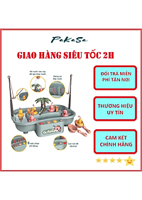 Bộ Đồ Chơi Câu Cá, Đồ Chơi Câu Vị  Dưới Nước Phát Nhạc Vui Nhộn Cho Bé PaKaSa - Hàng Chính Hãng 