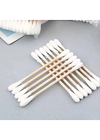 Dụng cụ làm đẹp sức khỏe  _Hộp 500c tăm bông ráy tai lớn  cao cấp với 2 đầu tăm thiết kế hình dáng khác nhau làm sạch sâu bên trong , phù hợp cho mọi người