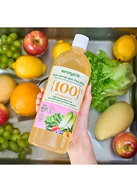 Combo Nước Lau Sàn 2L Và Nước Ngâm Rau Củ 1L ENZYCO