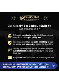 Bao Cao Su Kéo Dài Thời Gian LifeStyles Love Time Thiết kế Ôm Sát Nhiều Gel 100% Không Rách Bao - Hộp 3 bao