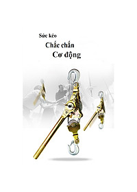 Pa Lăng Lắc Cáp (Loại 1 Tấn) - Thiết Bị  Dùng Để Kích Tăng Dây Điện, Cáp Quang Và Viễn Thông - Hàng Chính Hãng