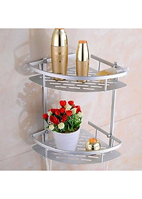 Kệ Góc 2 Tầng Nhà Tắm Hợp Kim Nhôm Cao Cấp - Hàng Loại 1 - Chính Hãng