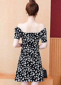 Đầm Ngắn Hoa Cúc Nhí Xinh, Váy Hoa Xinh Mẫu Mới DN086 MayHomes, Thời Trang Dễ Thương