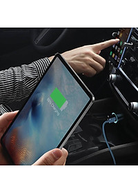 Tẩu củ sạc nhanh 40W cổng PD type c và USB hiệu Baseus Goldern Contactor  Pro đa năng cho xe hơi / xe ô tô trang bị LED đổi màu, Quick Charge 3.0 / Quick Chagre 4.0, PD 3.0, smartchip BPS 2.0 - Hàng nhập khẩu