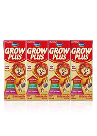 Thùng 48 Hộp Sữa Bột Pha Sẵn Vinamilk Dielac Grow Plus - Đỏ 180ml