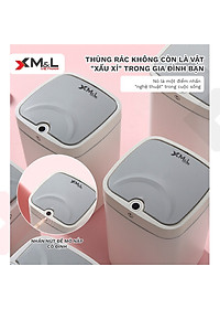 Thùng rác thông minh cảm ứng 18 lít M&L B-JA-18 phong cách sang trọng, đẳng cấp, tiện lợi