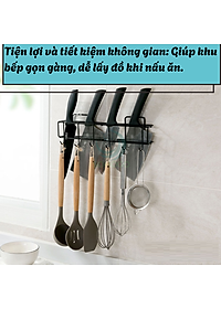 Giá treo dao kéo và dụng cụ nhà bếp dán tường không khoan- Kệ treo đồ nhà bếp đa năng chống rỉ sét - Kệ dán tường treo dao muỗng tiện lợi- Giá đỡ dụng cụ bếp bằng kim loại sơn tĩnh điện- Kệ nhà bếp treo tường chịu lực cao