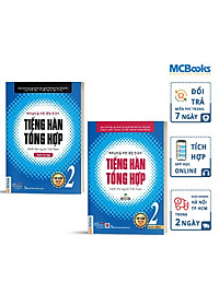 Combo Tiếng Hàn Tổng Hợp Sơ Cấp 2 Dành Cho Người Việt Nam Bản In Màu – Học Kèm App hover