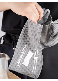 Khăn lau tay cầm máy espresso quầy bar đa năng siêu thấm CAFE DE KONA