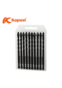 Mũi khoan đa năng 4 cạnh hãng Kapusi Nhật Bản chuôi lục giác cỡ 6, 8, 10, 12mm