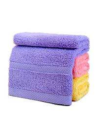 Khăn Mặt Cotton Tự Nhiên 100% Niva WS4 Mềm Mịn Thấm Hút Tốt, An Toàn Cho Da, Trơn Kích Thước 280x480 mm