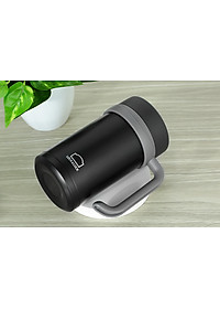 Bình Giữ Nhiệt Lock&Lock New Basic Table màu đen LHC4026B 500ml - Hàng chính hãng, nắp bình 3 lớp tiện lợi - JoyMall