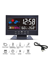 Đồng Hồ LED Để Bàn Đa Chức Năng – Mẫu Mới, Tiện Ích, Dễ Nhìn, Chống Chói