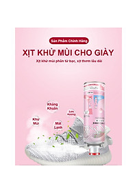 Nơi bán Lọ/Bình/Chai Xịt Khử Mùi Giày Công Nghệ NANO BẠC Mùi Dịu Nhẹ 260ml khử Mùi Hôi Dép Chân Tủ Giày Bình Sịt Khử mùi Giày