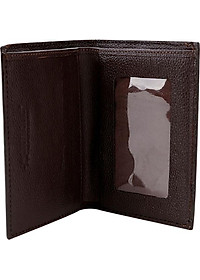 Ví Nam Da Cá Sấu Kiểu Đứng Huy Hoàng HT2248 (12.5 x 10 cm) - Nâu Đất